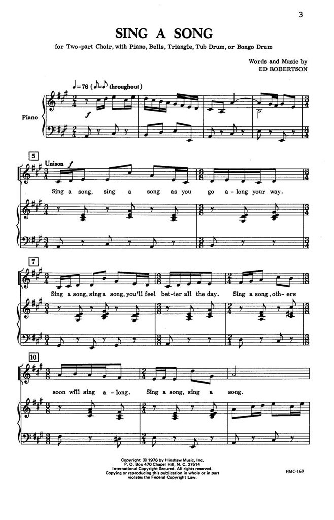Sing A Song